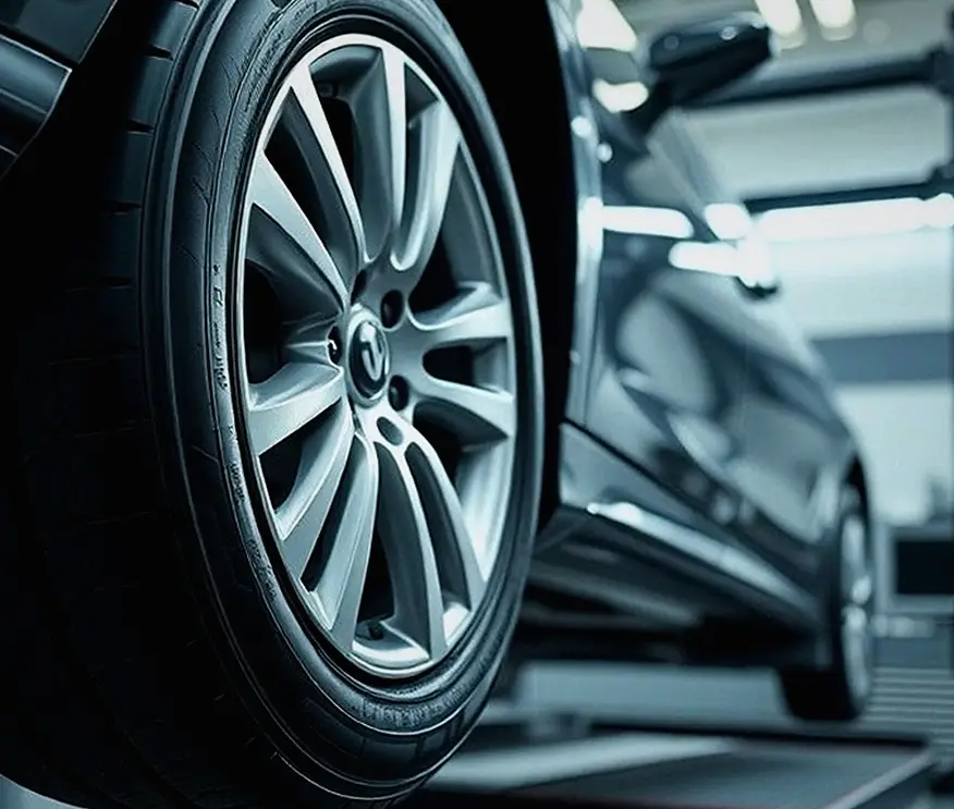 태안 메르세데스-벤츠 AMG A45 넥센타이어렌탈 현장 시공 실사