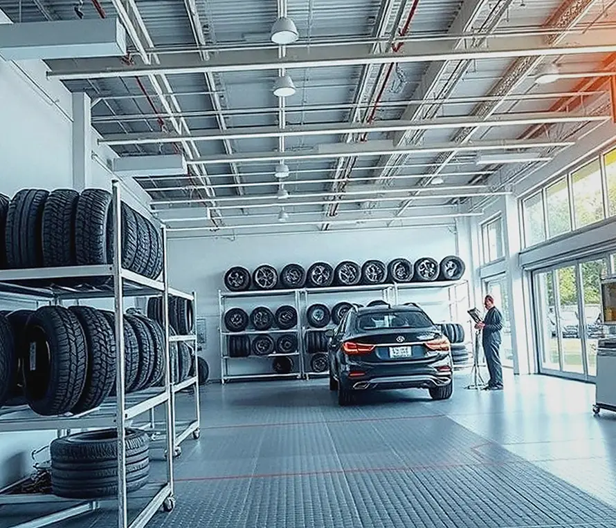 덕산면 벤츠 AMG GT-C 넥센타이어렌탈 정기 점검·위치 교환
